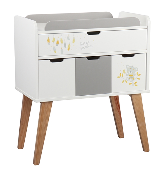 Koala Changing Table with Drawers